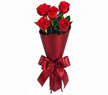 Букет 5 Красных роз Эдлесс Лав в Глазынино