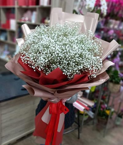 Букет цветов из: Гипсофила в Глазынино