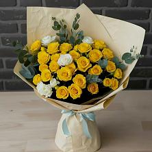 Букет цветов из:  Розы в Глазынино