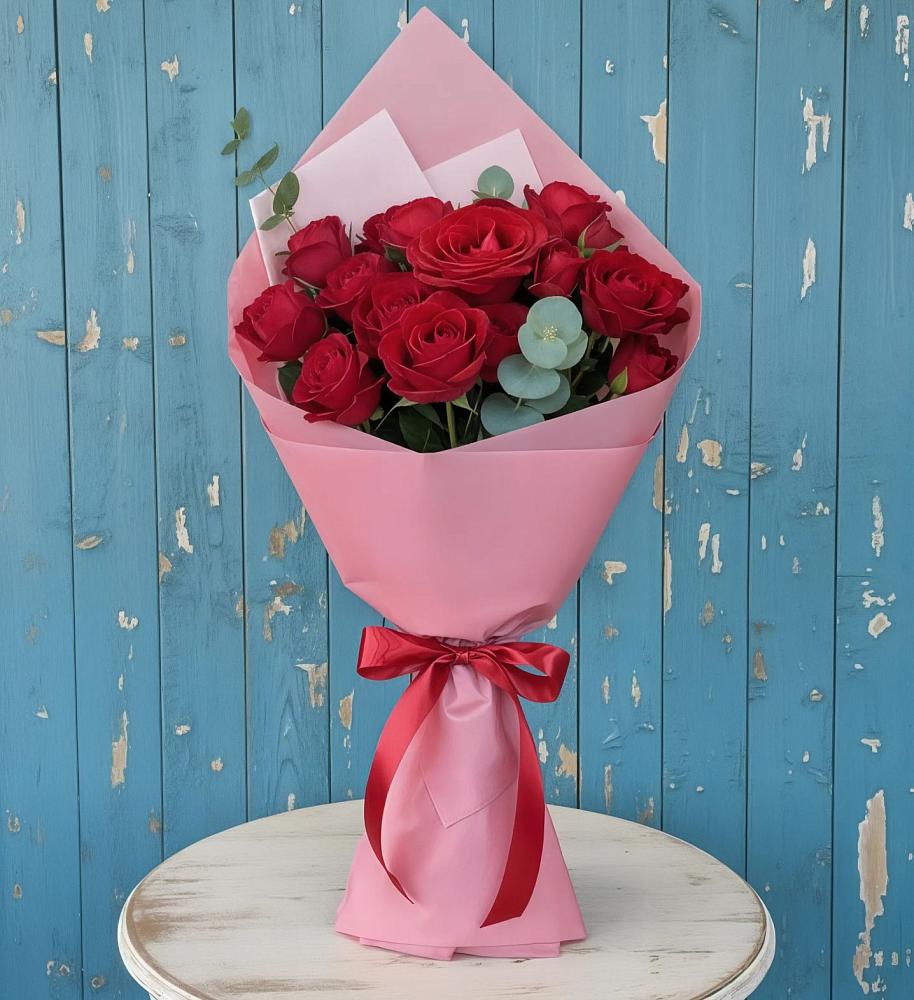 Букет цветов из: Розы в Глазынино