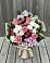 Букет цветов из: Альстромерии, Гвоздики, Розы и Хризантемы в Глазынино
