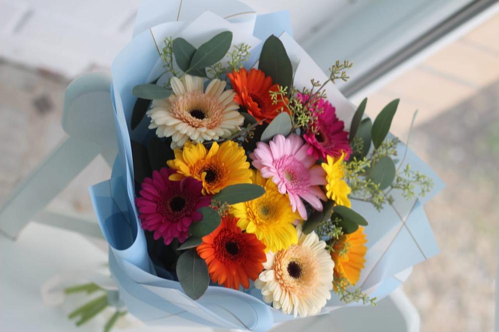 Букет цветов из: Герберы в Глазынино