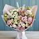 Букет цветов из: Альстромерии и Розы в Глазынино