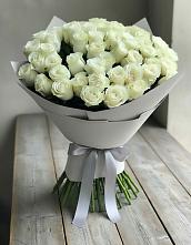 Букет 35 Белых роз #REPLACE_PRED# Глазынино