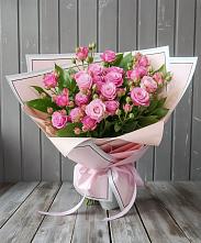 Букет Розовый кустик #REPLACE_PRED# Глазынино