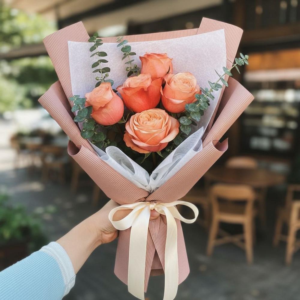 Букет цветов из: Розы в Глазынино