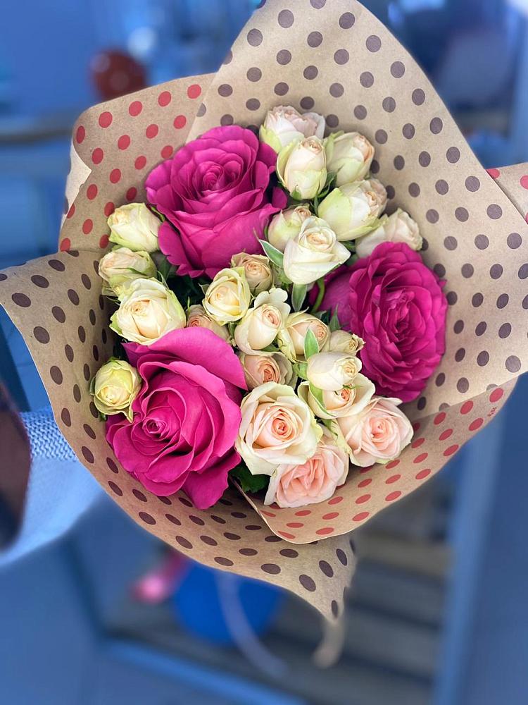 Букет цветов из: Розы в Глазынино