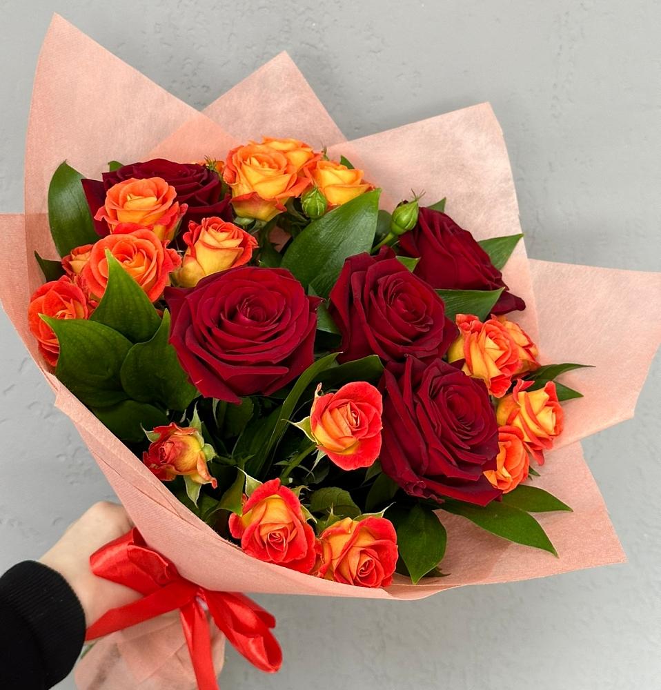 Букет Любовь и восторг в Глазынино