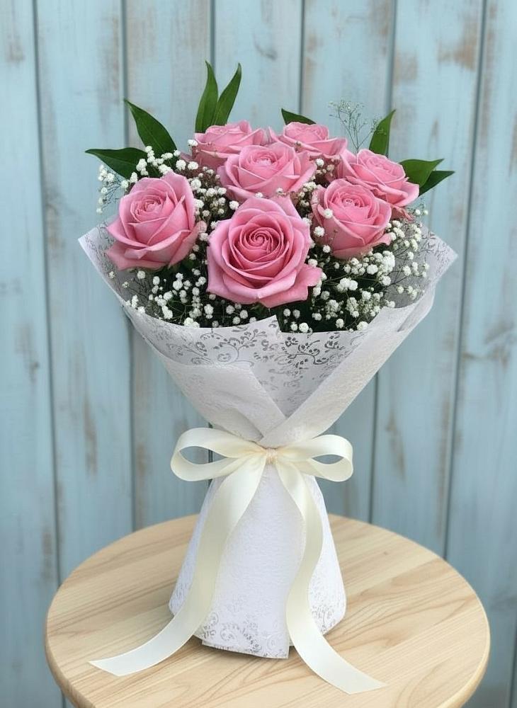 Букет цветов из: Розы в Глазынино