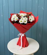 Букет цветов из:  Хризантемы в Глазынино