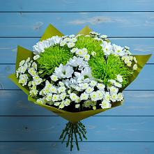 Букет цветов из:  Хризантемы в Глазынино