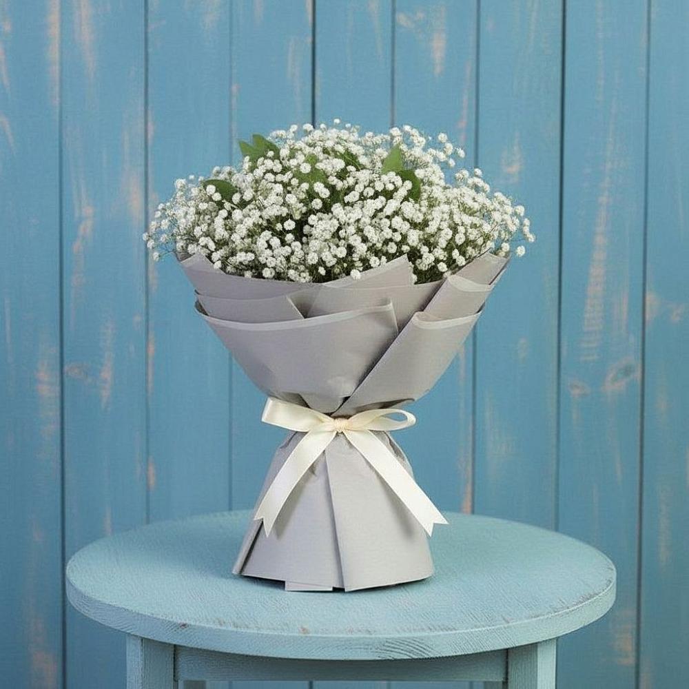 Букет цветов из: Гипсофила в Глазынино