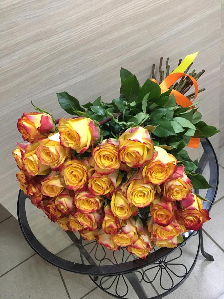 Букет Желтые розы в Глазынино