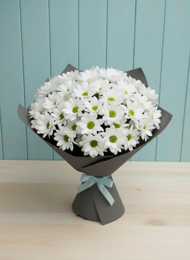 Букет цветов из: Хризантемы в Глазынино