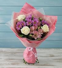 Букет цветов из:  Герберы #REPLACE_PRED# Глазынино