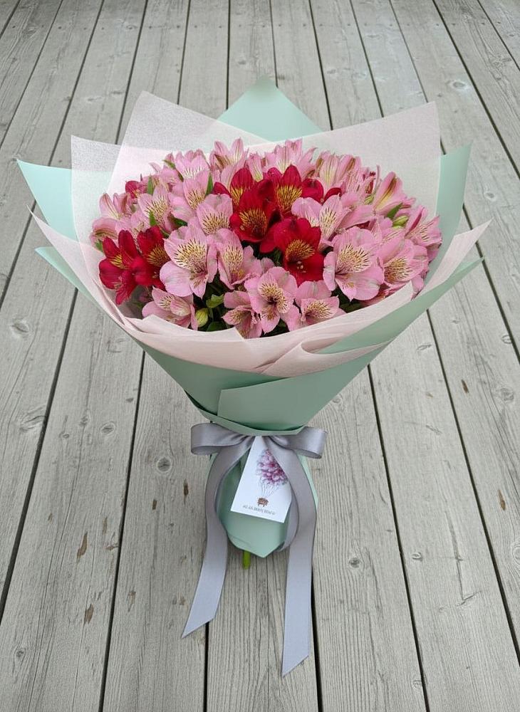 Букет цветов из: Альстромерии в Глазынино