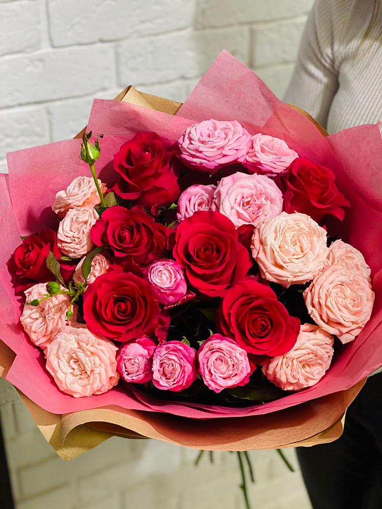 Букет цветов из: Розы в Глазынино