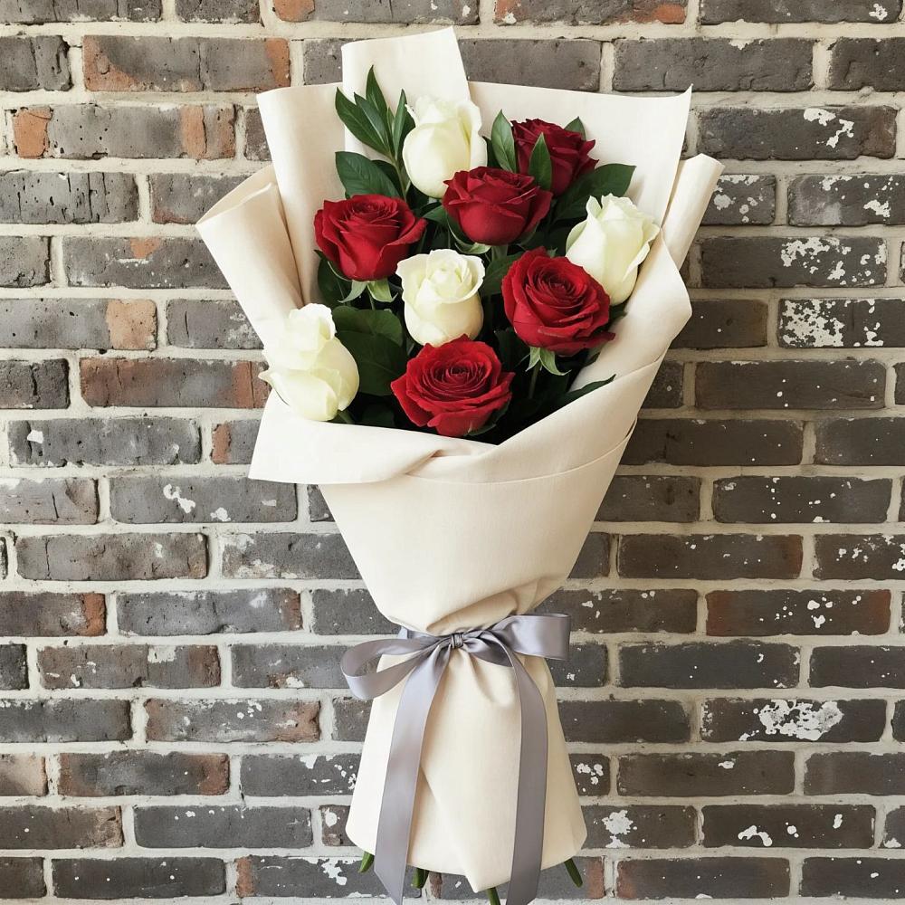 Букет цветов из: Розы в Глазынино