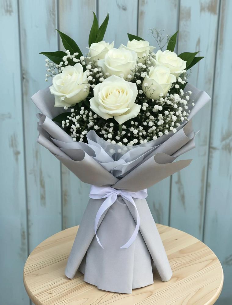 Букет цветов из: Розы в Глазынино