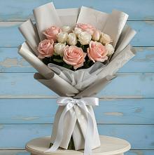 Букет цветов из:  Розы #REPLACE_PRED# Глазынино