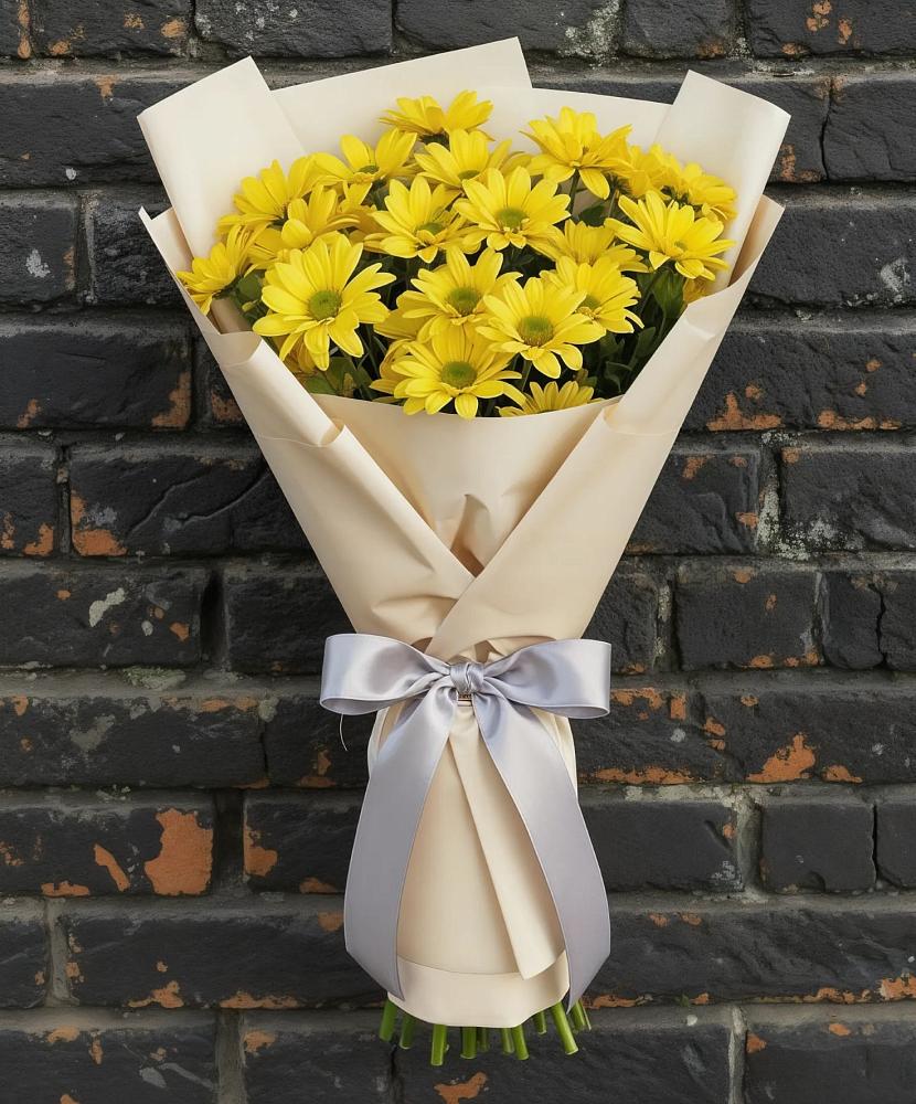 Букет цветов из: Хризантемы в Глазынино