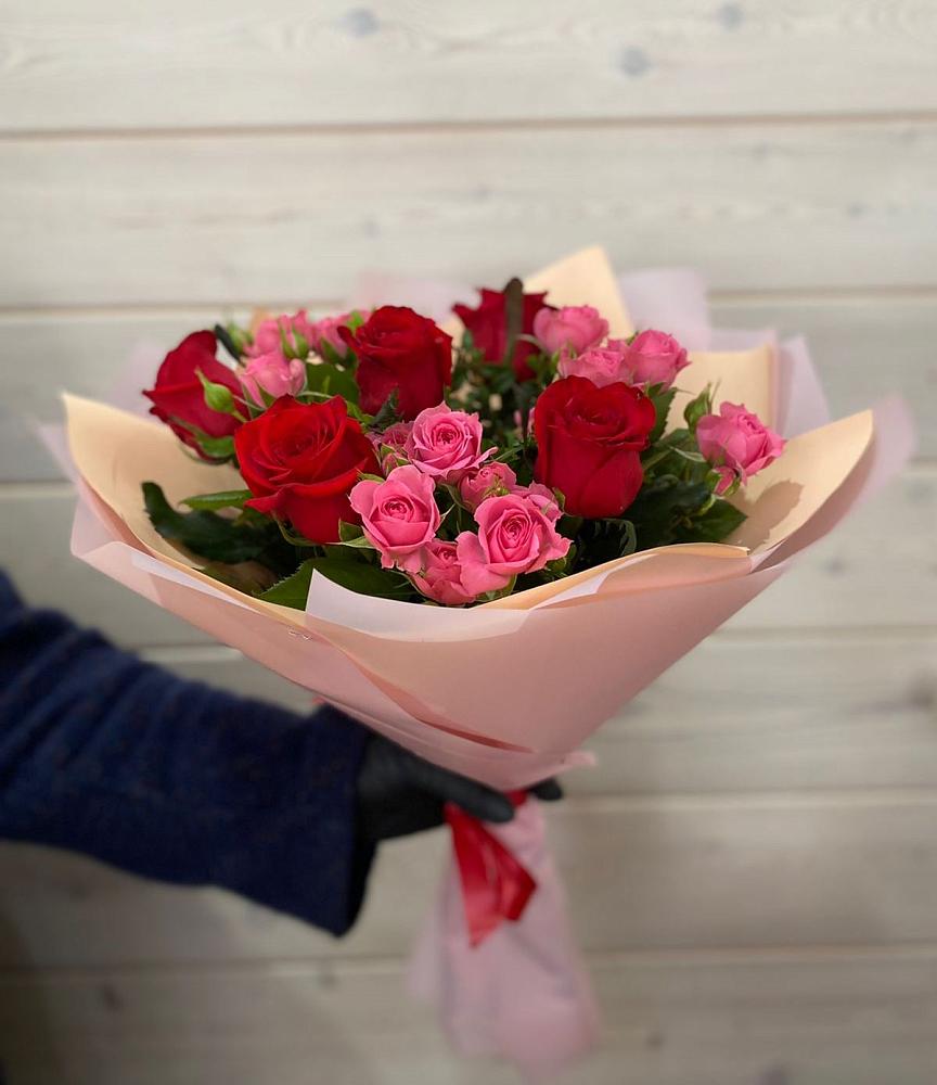 Букет цветов из: Розы в Глазынино