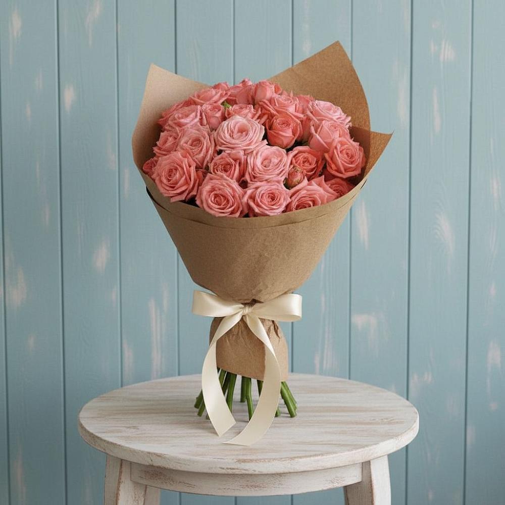 Букет цветов из: Розы в Глазынино