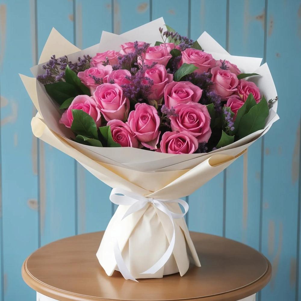 Букет цветов из: Розы в Глазынино