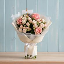 Букет цветов из:  Розы в Глазынино