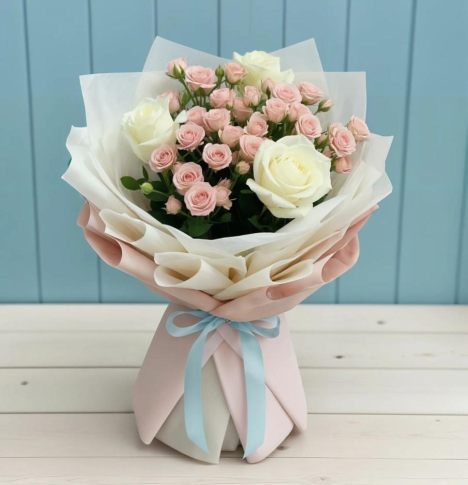 Букет цветов из: Розы в Глазынино