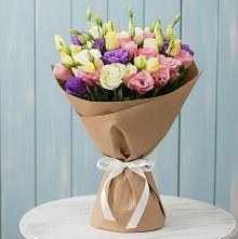 Букет цветов из:  Лизиантусы в Глазынино