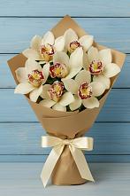 Букет цветов из:  Орхидеи и Розы в Глазынино