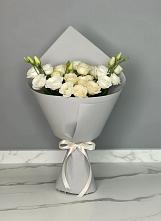 Букет цветов из:  Розы и Лизиантусы #REPLACE_PRED# Глазынино